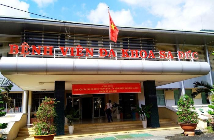 Bệnh viện đa khoa Sa Đéc nơi phát hiện bệnh nhân nhiễm COVID -19