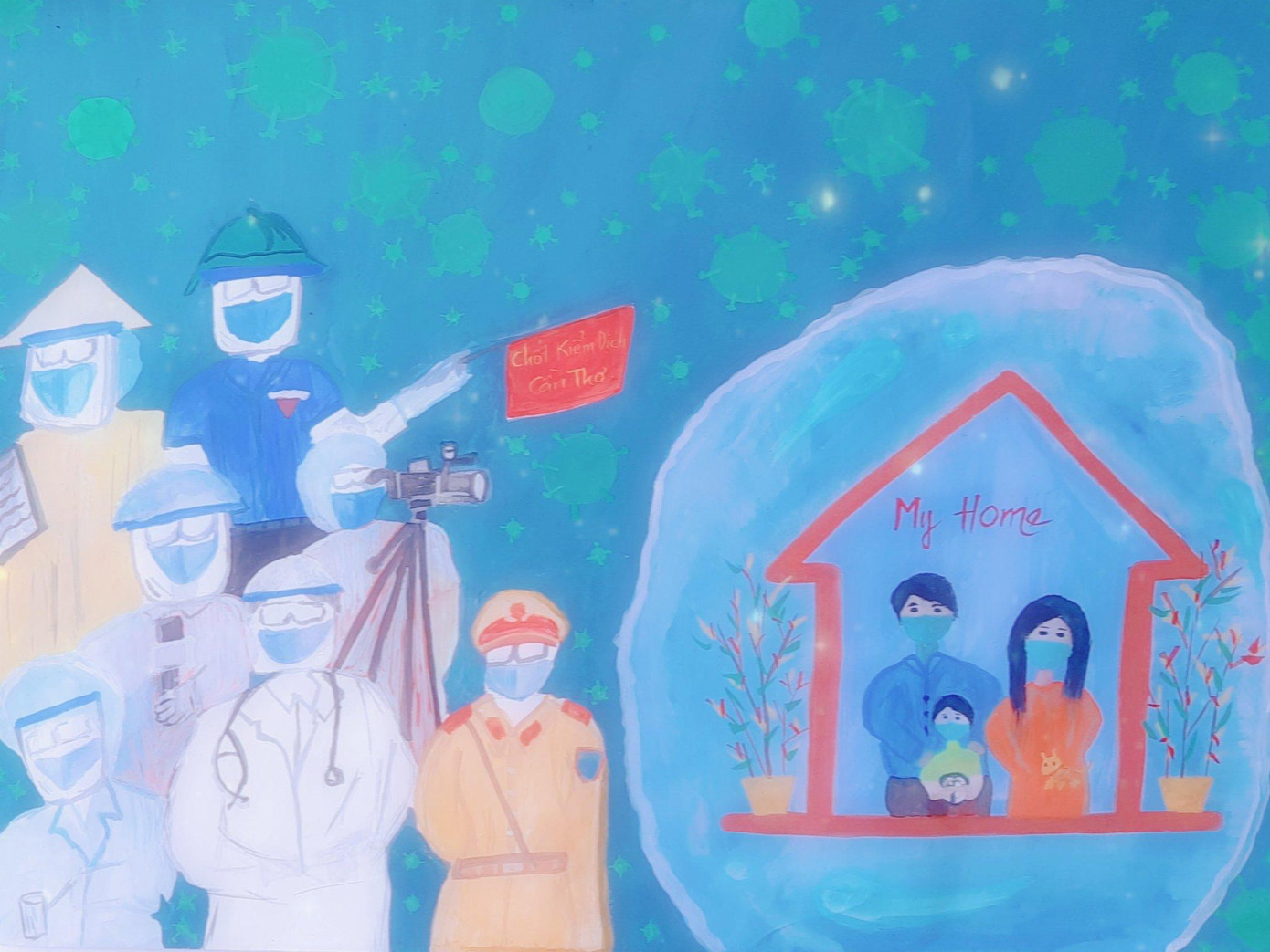 Mùa dịch, mọi người hạn chế ra đường để bảo vệ chính mình và người thân