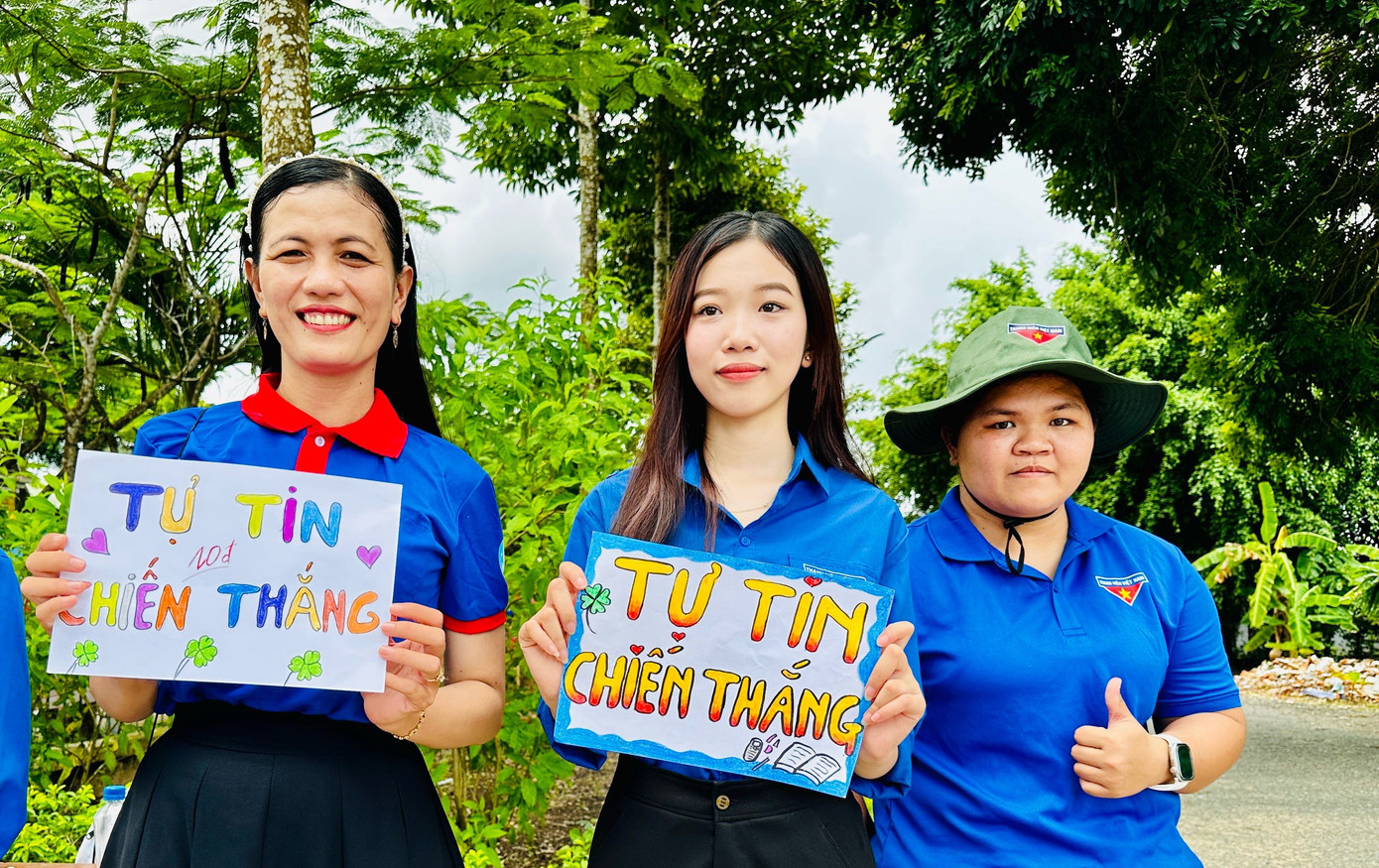 Cô Tâm gửi thông điệp động viên thí sinh 'Tự tin - chiến thắng'.