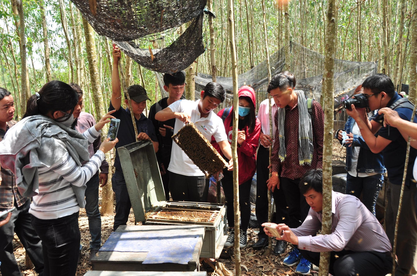 Bạn trẻ khởi nghiệp ở Đồng Tháp. - Ảnh: Hòa Hội