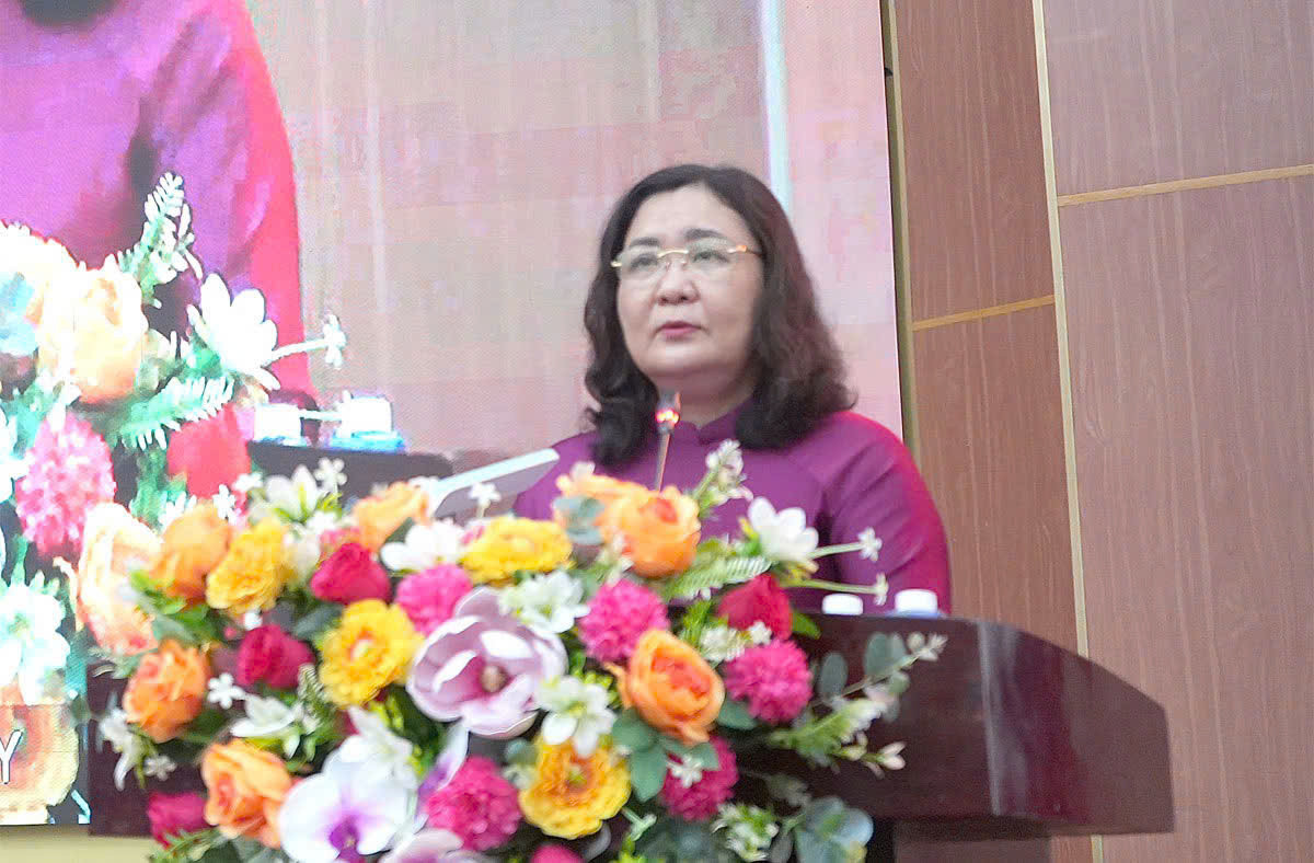 Quyền Bí thư Tỉnh ủy, Chủ tịch HĐND tỉnh Bến Tre - Hồ Thị Hoàng Yến. Ảnh: Phương Thảo Quyền Bí thư Tỉnh ủy, Chủ tịch HĐND tỉnh Bến Tre - Hồ Thị Hoàng Yến. Ảnh: Phương Thảo