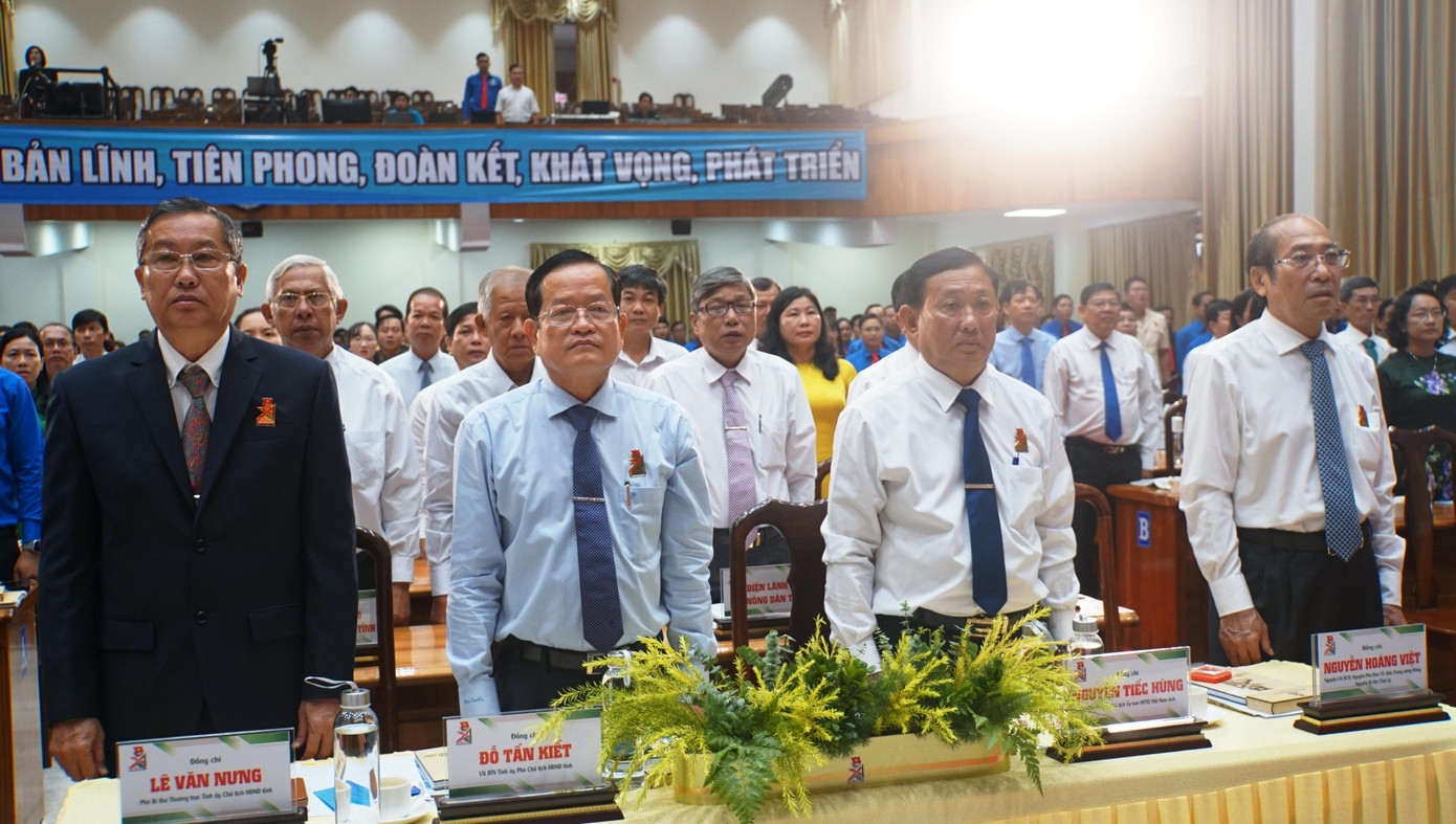 Lãnh đạo tỉnh An Giang dự đại hội Lãnh đạo tỉnh An Giang dự đại hội