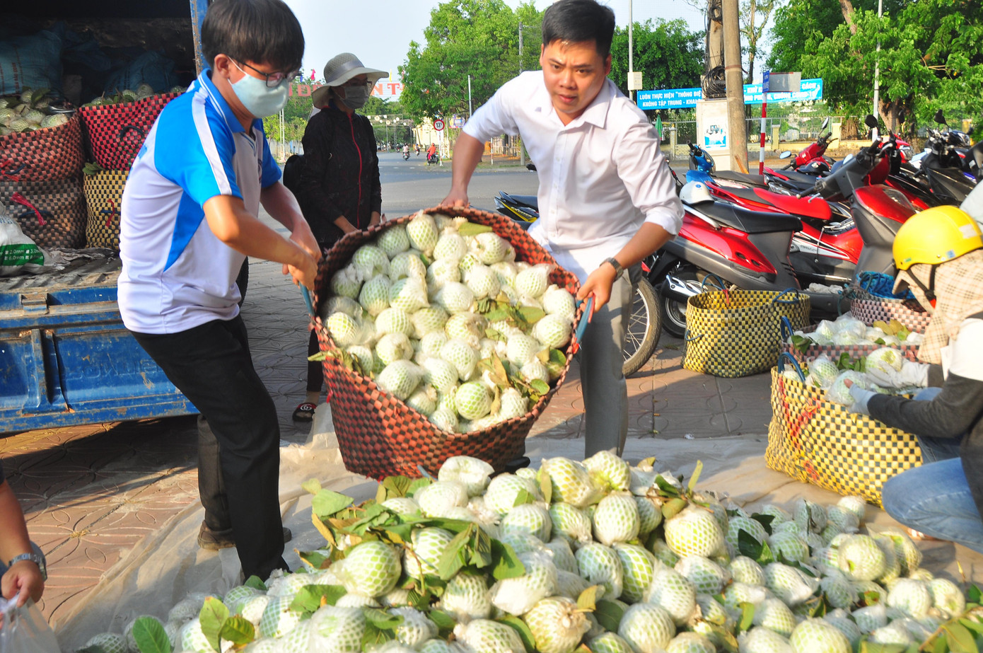Trước cảnh người dân nguy cơ trắng tay, nhóm các bạn trẻ ở Cần Thơ và Sóc Trăng kết nối giải cứu cho người dân.