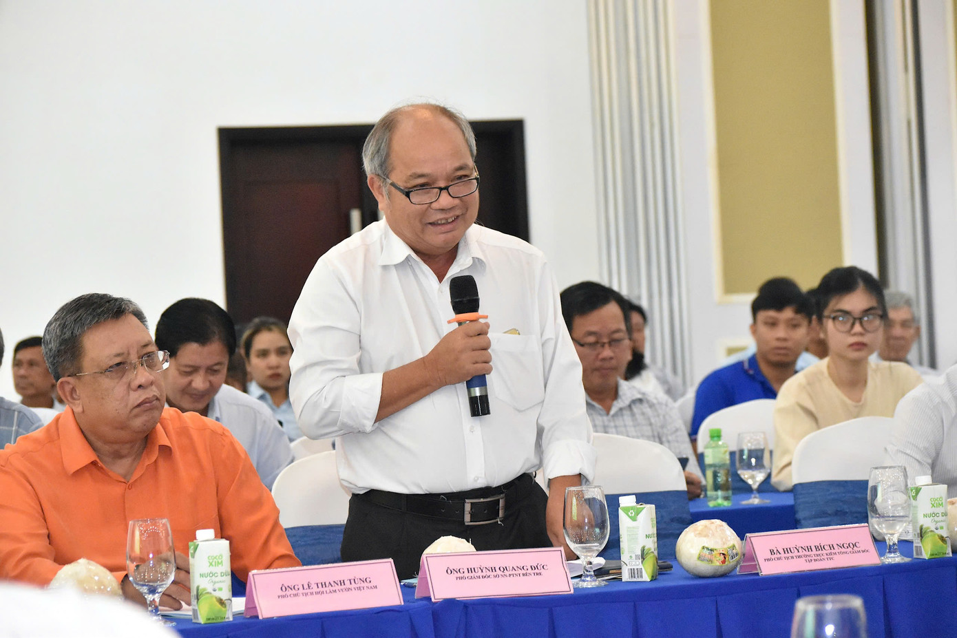 Ông Huỳnh Quang Đức - Phó Giám đốc Sở NN&amp;PTNT Bến Tre.
