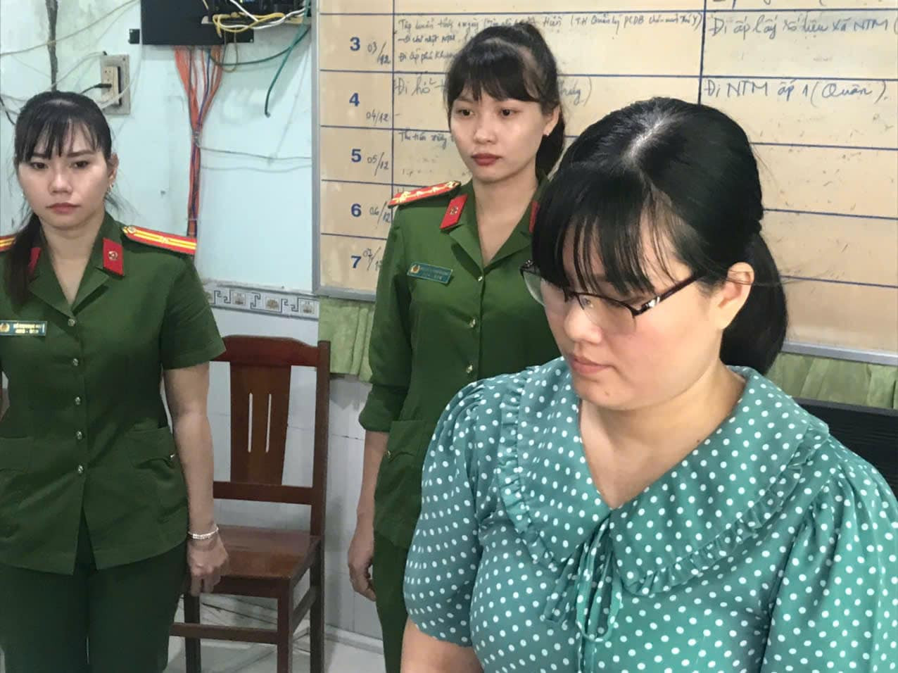 Bị can Võ Thị Minh Nguyệt