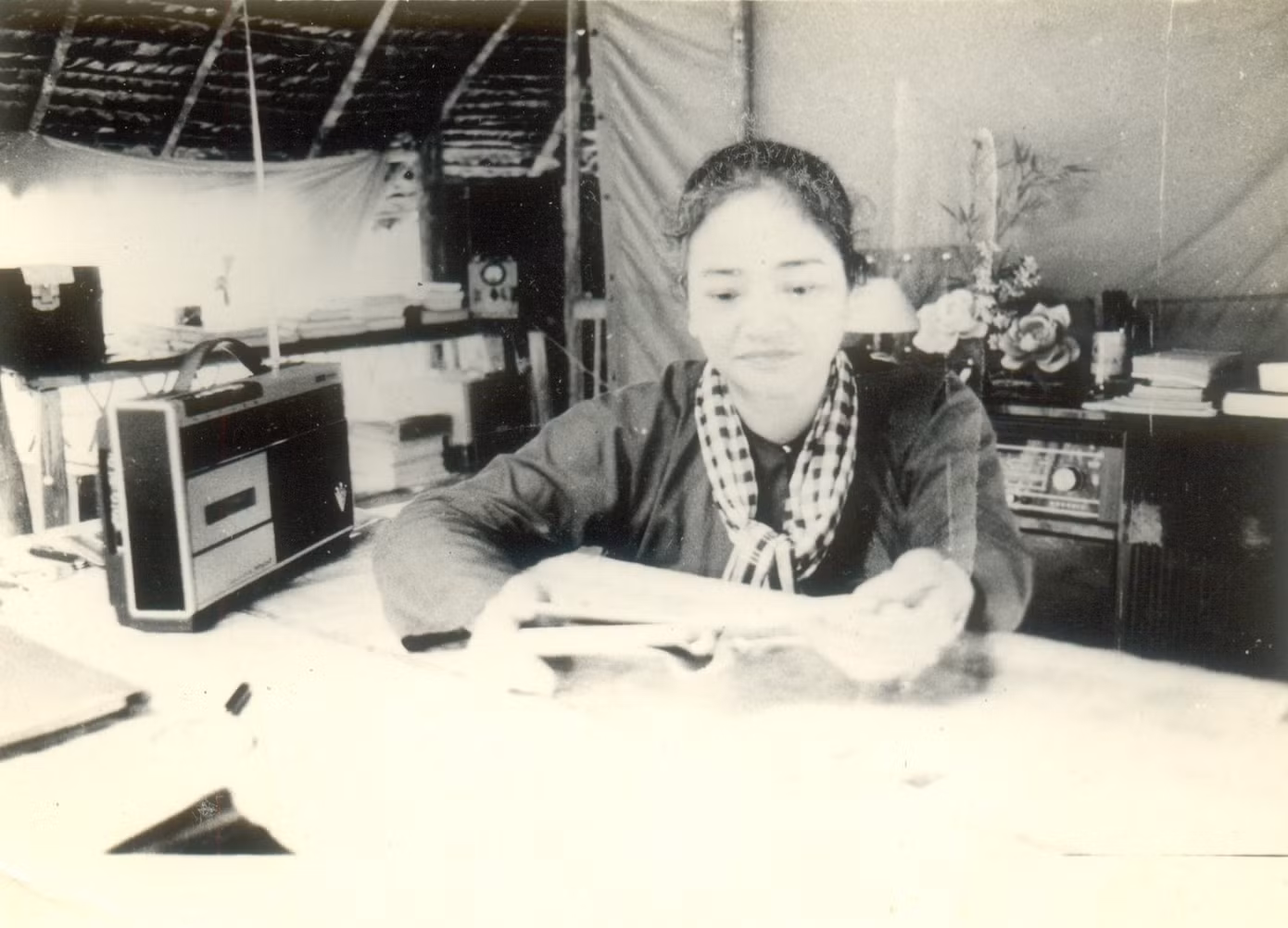 Nữ tướng Nguyễn Thị Định. Ảnh tư liệu.