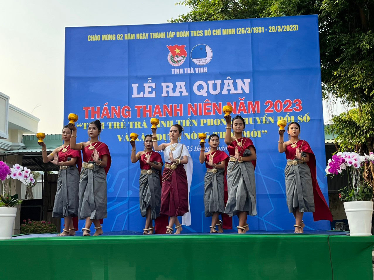 Tỉnh Đoàn Trà Vinh ra quân Tháng Thanh niên 2023. Ảnh: TĐTV Tỉnh Đoàn Trà Vinh ra quân Tháng Thanh niên 2023. Ảnh: TĐTV