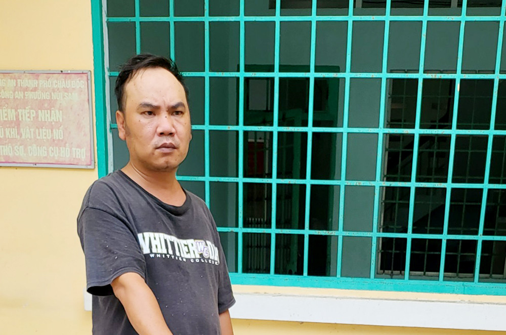 Đối tượng Đinh Thanh Hiếu. Ảnh: Công an cung cấp.