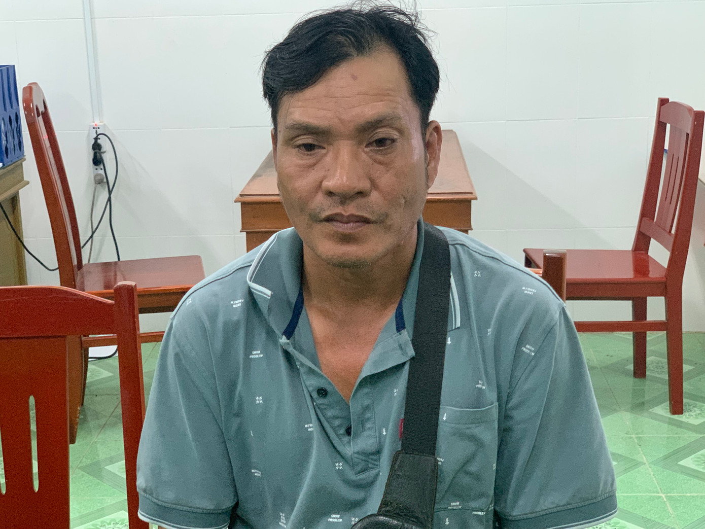 Tài xế Nguyễn Văn Hoàng.