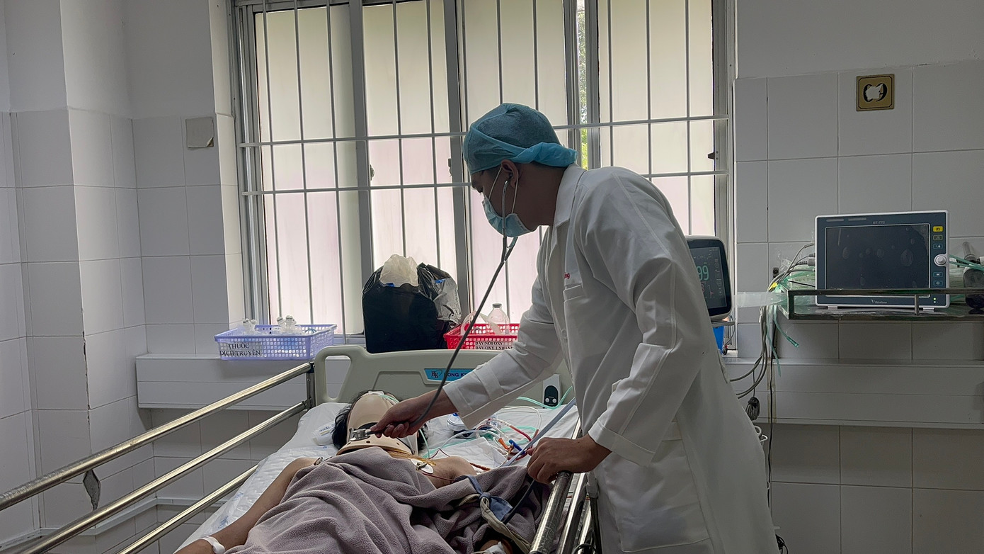 Sức khỏe anh H. đã ổn định