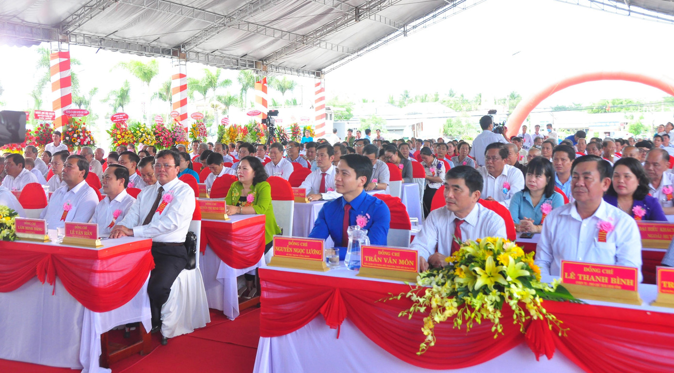 Quang cảnh buổi lễ