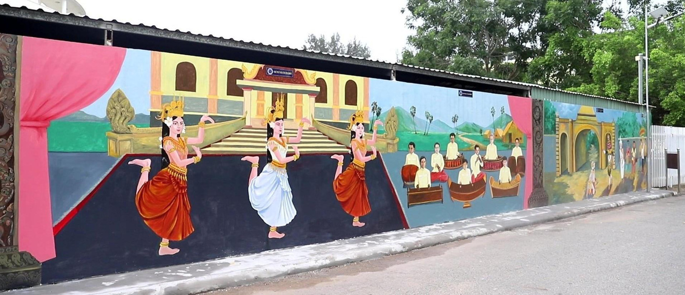 Nghệ thuật Múa cung đình Khmer, dàn nhạc Ngũ âm Khmer... được tái hiện sinh động Nghệ thuật Múa cung đình Khmer, dàn nhạc Ngũ âm Khmer... được tái hiện sinh động