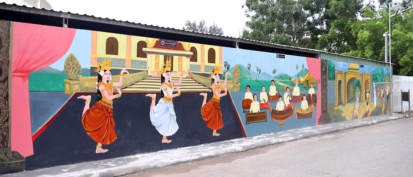 Nghệ thuật Múa cung đình Khmer, dàn nhạc Ngũ âm Khmer... được tái hiện sinh động