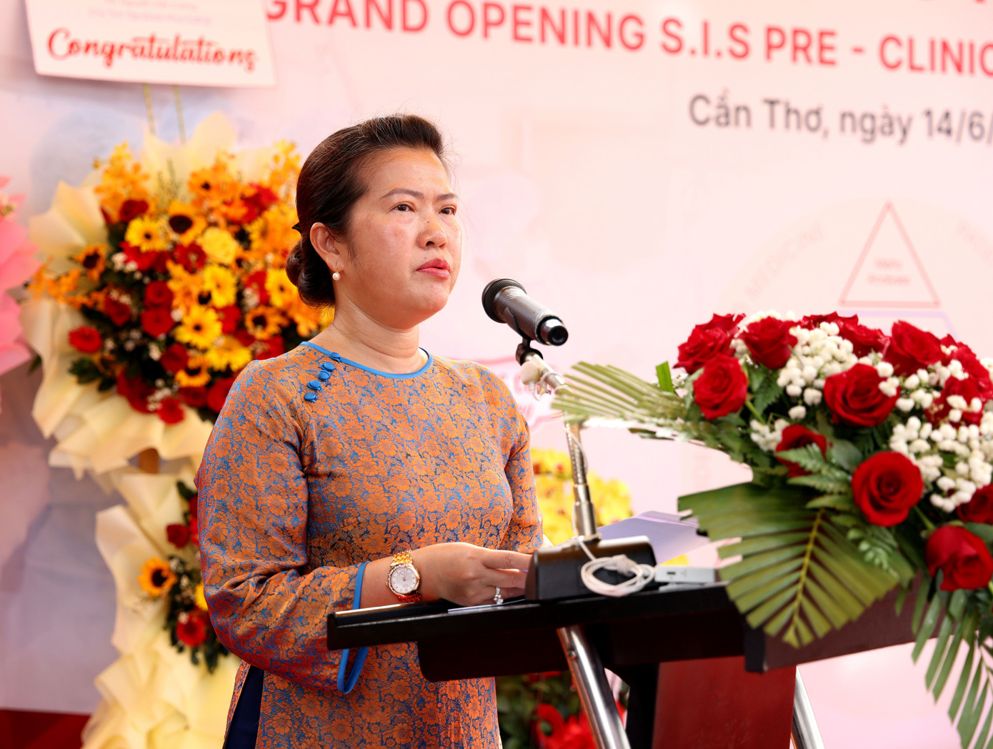 Phó Chủ tịch UBND TP. Cần Thơ Nguyễn Thị Ngọc Điệp phát biểu. Phó Chủ tịch UBND TP. Cần Thơ Nguyễn Thị Ngọc Điệp phát biểu.