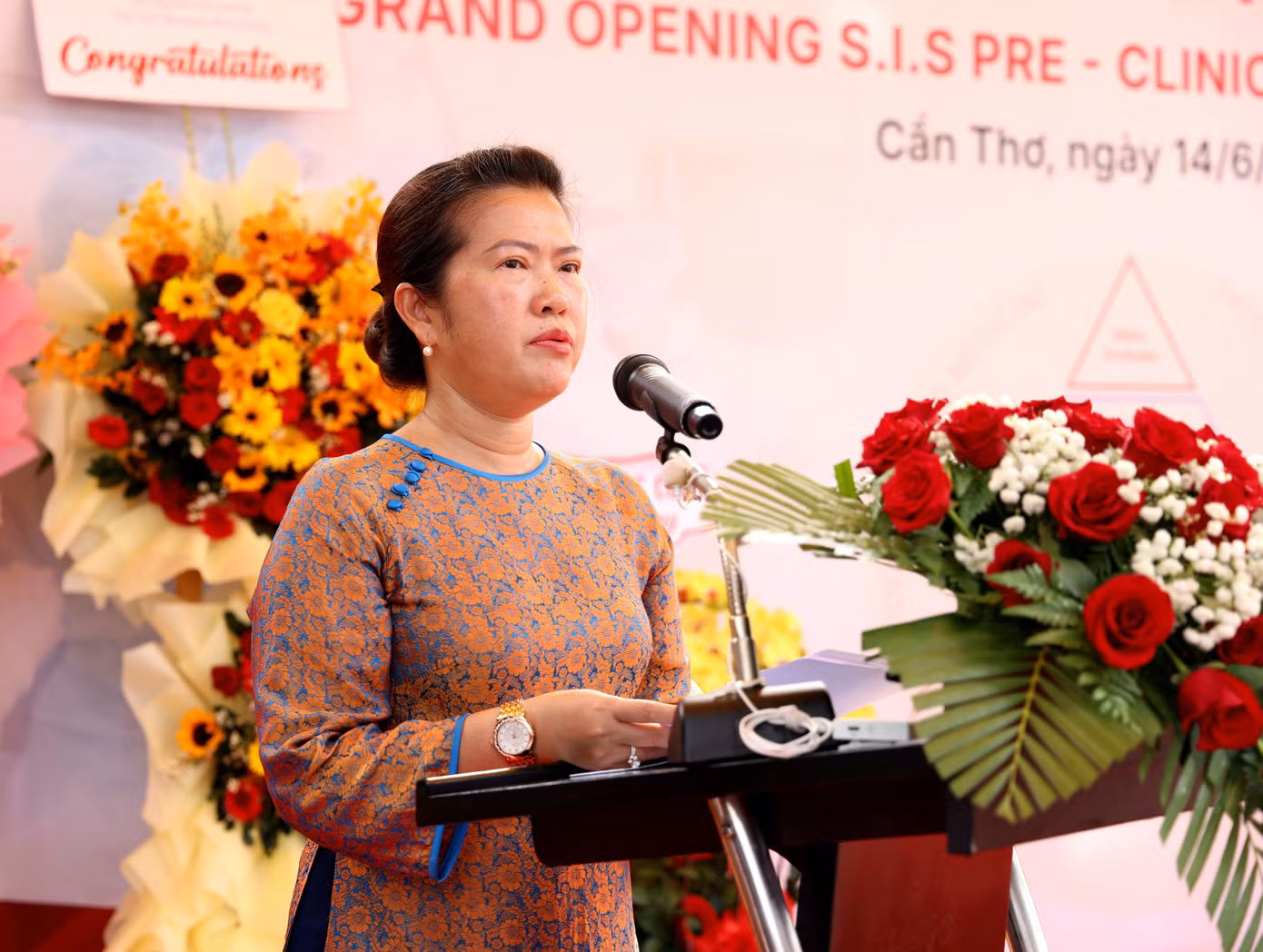 Phó Chủ tịch UBND TP. Cần Thơ Nguyễn Thị Ngọc Điệp phát biểu. Phó Chủ tịch UBND TP. Cần Thơ Nguyễn Thị Ngọc Điệp phát biểu.
