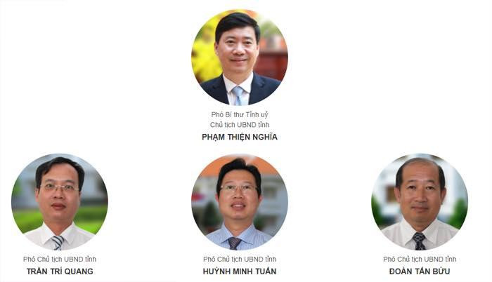 Chủ tịch và 3 phó chủ tịch UBND tỉnh Đồng Tháp nhiệm kỳ 2021 - 2026 được Thủ tướng phê chuẩn. - Ảnh: V.K