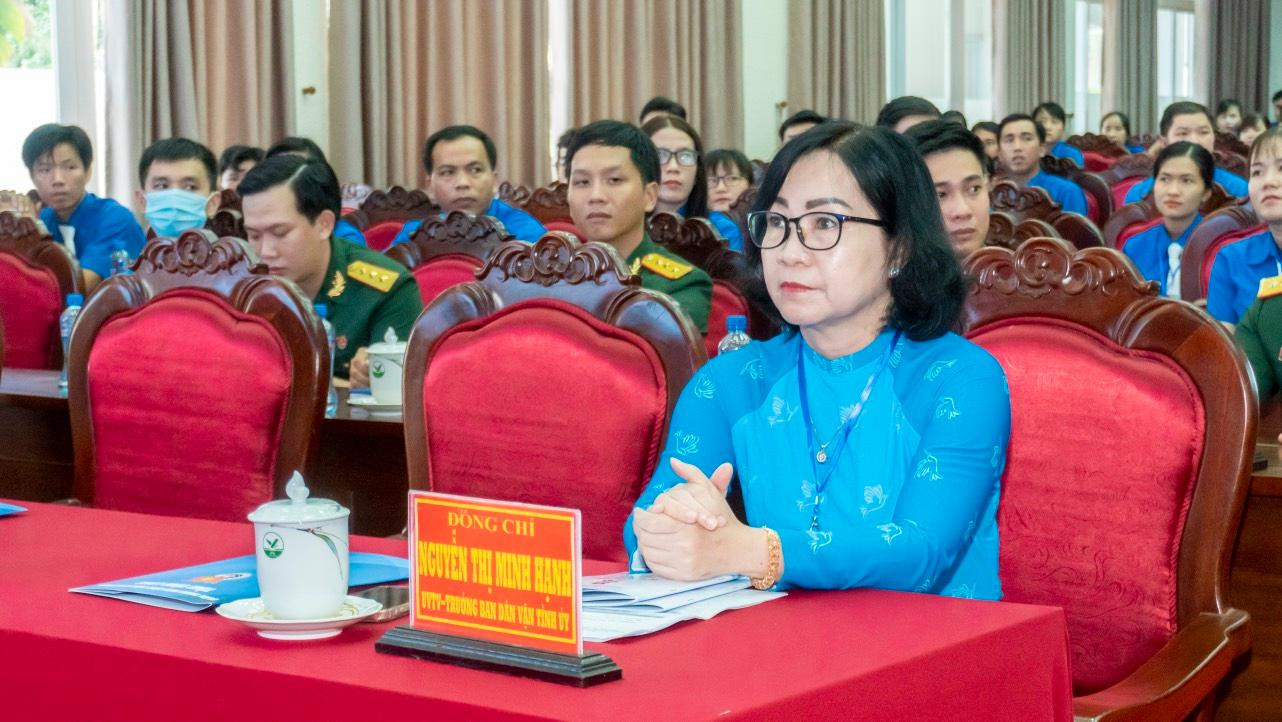 Bà Nguyễn Thị Minh Hạnh, Trưởng Ban Dân vận Tỉnh ủy Vĩnh Long