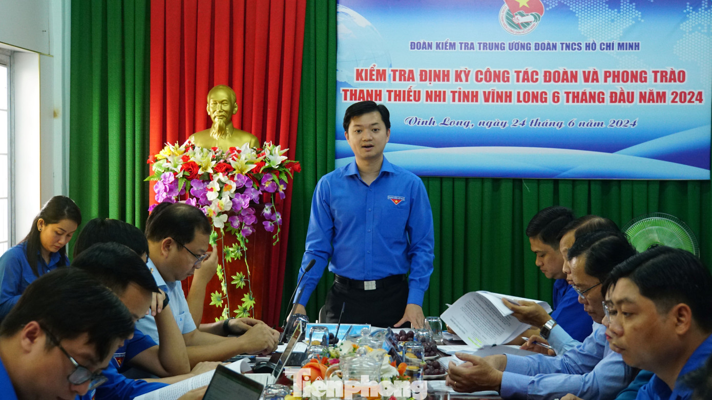 Anh Nguyễn Minh Triết - Bí thư Trung ương Đoàn, Chủ tịch Trung ương Hội Sinh viên Việt Nam phát biểu. Ảnh: Hòa Hội Anh Nguyễn Minh Triết - Bí thư Trung ương Đoàn, Chủ tịch Trung ương Hội Sinh viên Việt Nam phát biểu. Ảnh: Hòa Hội