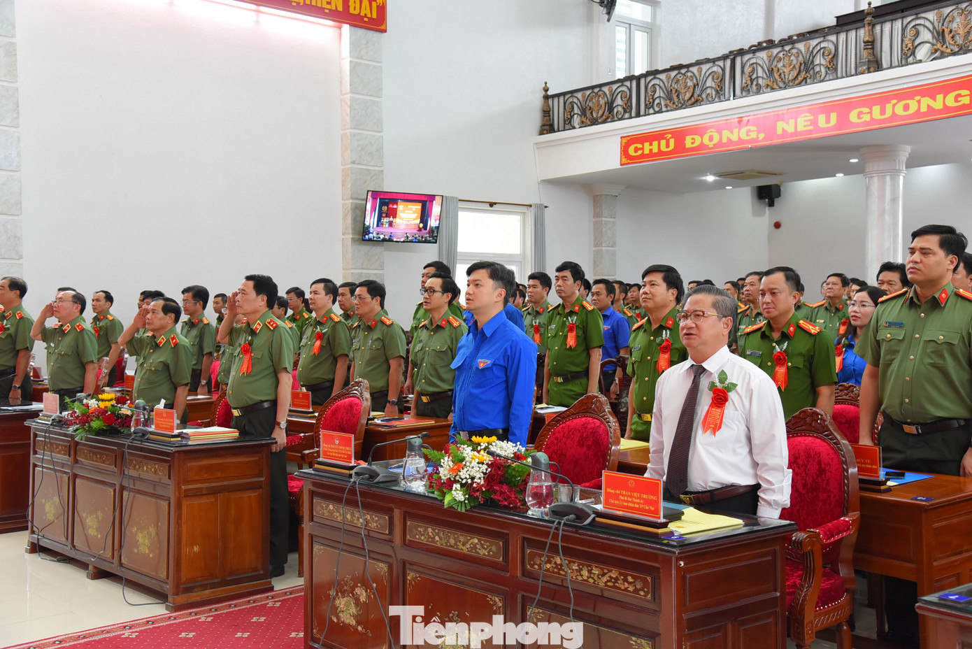 Lãnh đạo Trung ương Đoàn, Bộ Công an, thành phố Cần Thơ tham dự hội nghị. Ảnh: Hòa Hội Lãnh đạo Trung ương Đoàn, Bộ Công an, thành phố Cần Thơ tham dự hội nghị. Ảnh: Hòa Hội