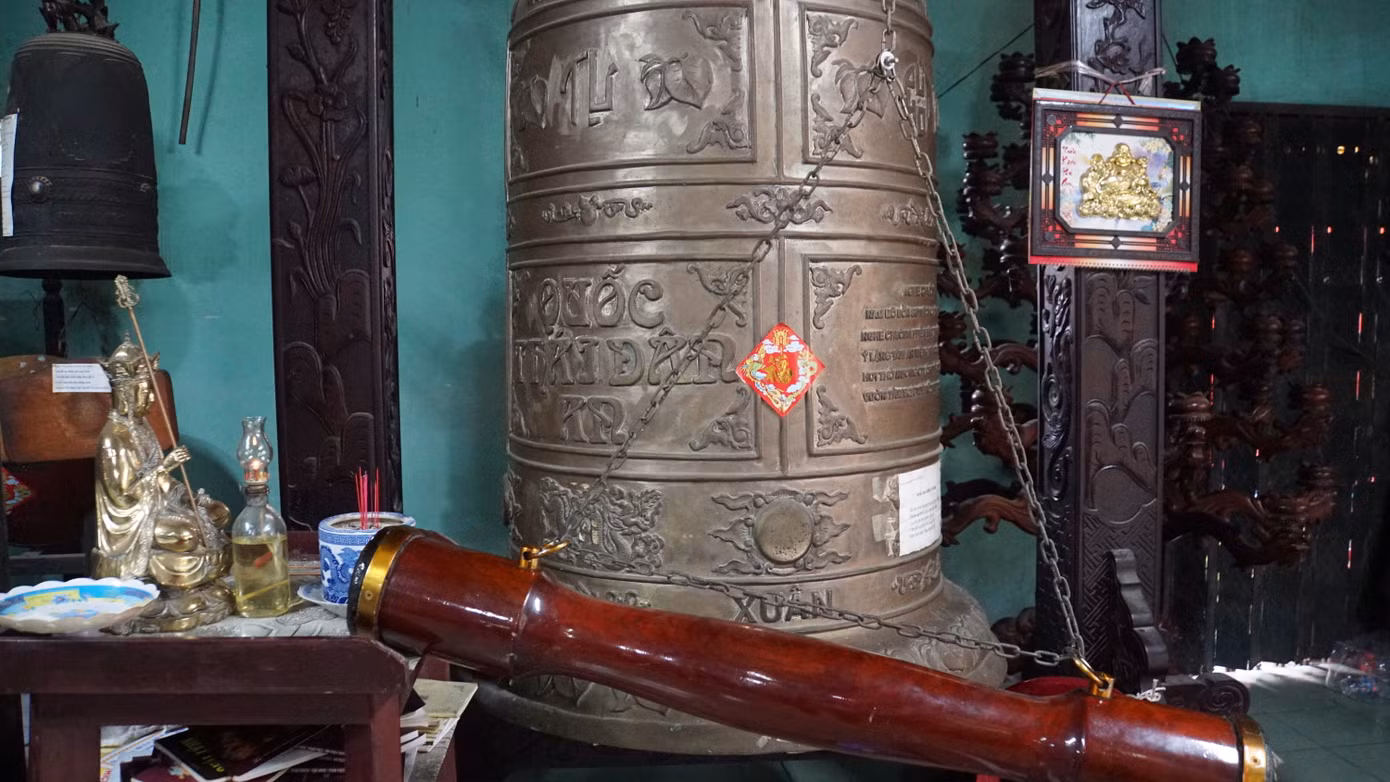 Chuông chùa có từ lâu đời