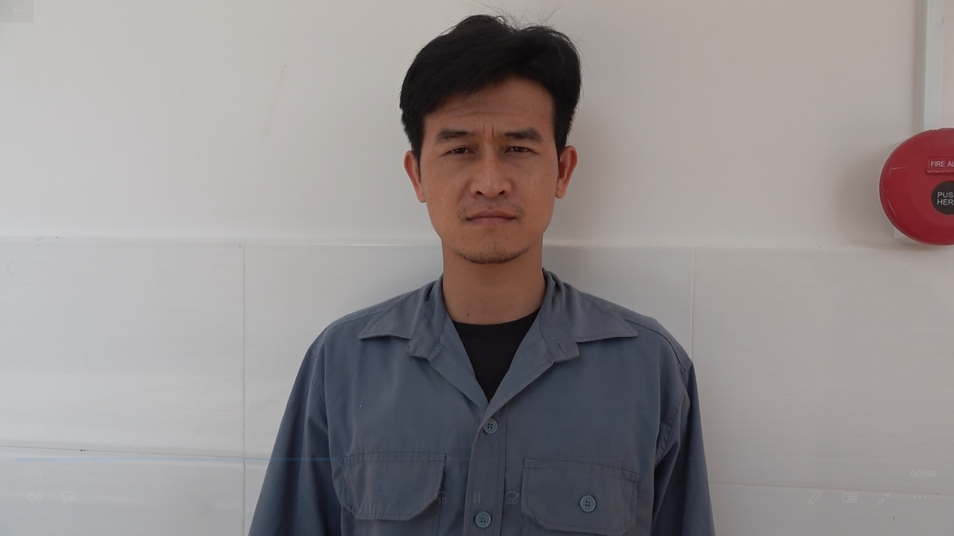 Ông Nguyễn Thành Nguyễn, Giám đốc trung tâm đăng kiểm xe cơ giới 66-02D bị Công an huyện Châu Thành tạm giữ để điều tra về hành vi nhận hối lộ. Ảnh: CTV