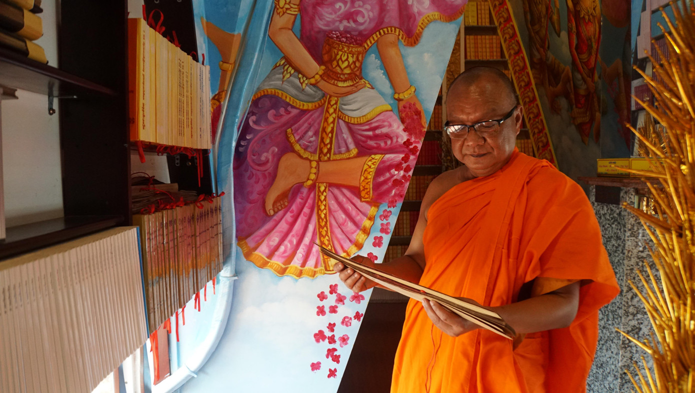 Nhà chùa còn lưu giữ nhiều hiện vật quý