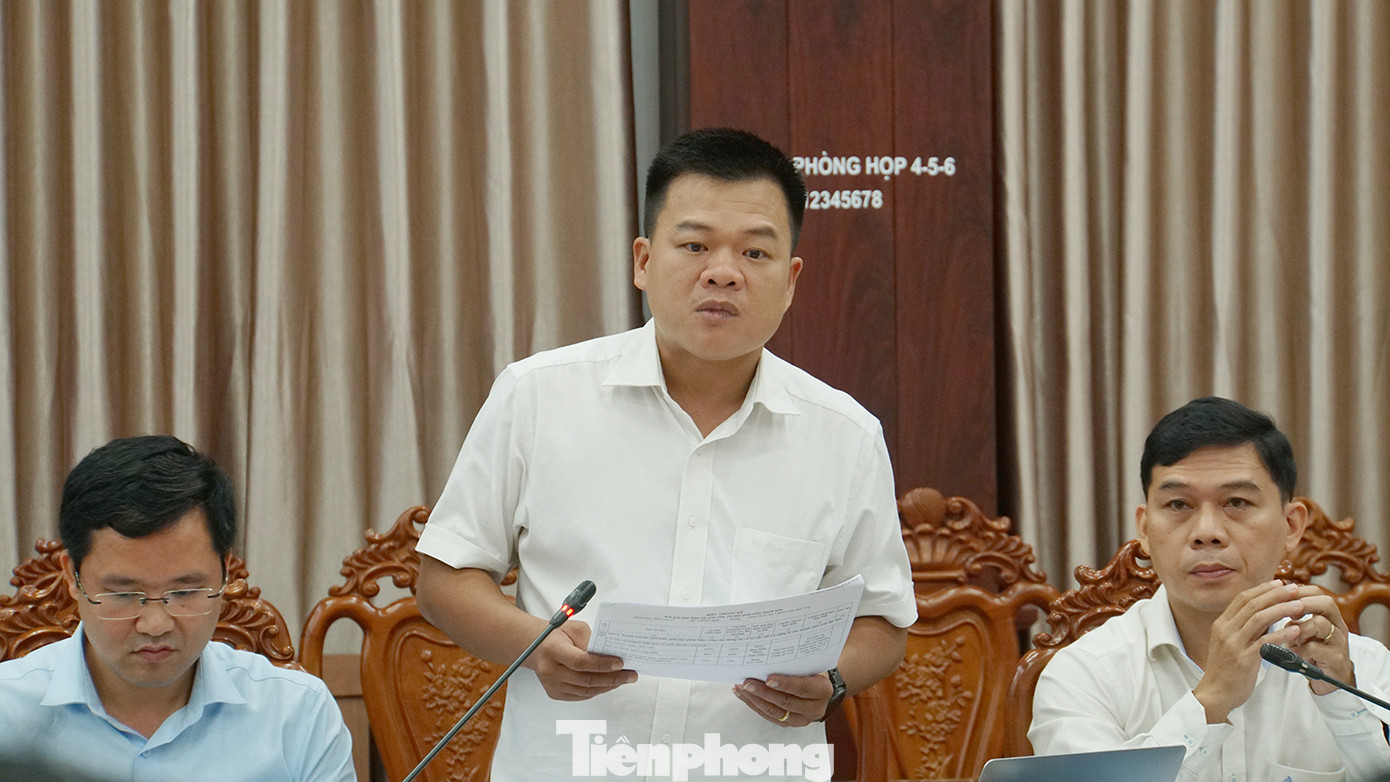 Anh Nguyễn Hải Nam - Phó Chánh Văn phòng T.Ư Đoàn phát biểu tại buổi làm việc. Ảnh: Hòa Hội. Anh Nguyễn Hải Nam - Phó Chánh Văn phòng T.Ư Đoàn phát biểu tại buổi làm việc. Ảnh: Hòa Hội.