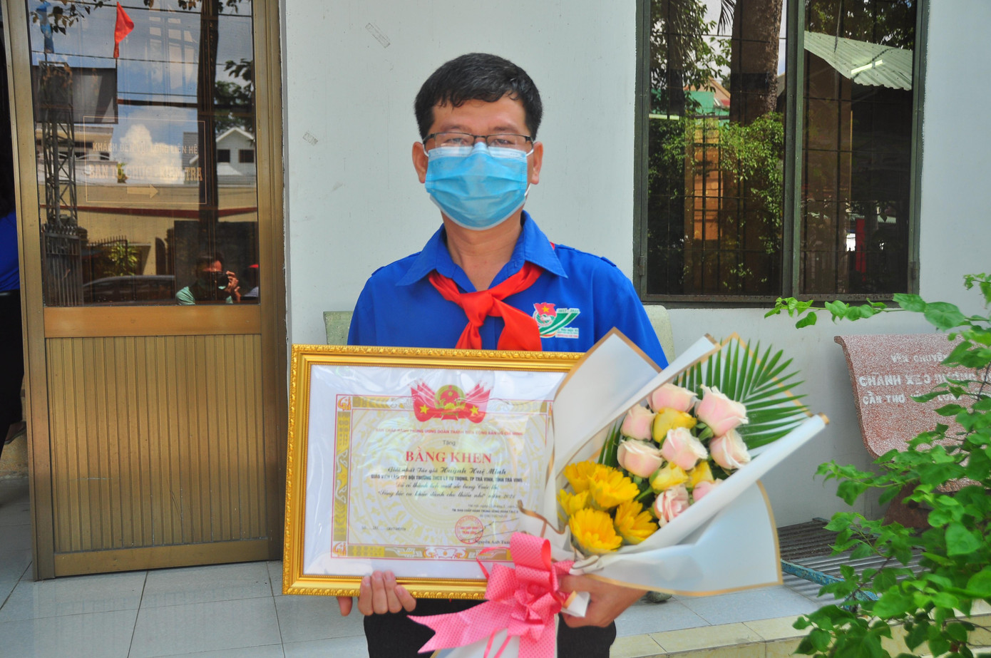 Thầy Huỳnh Huệ Minh xuất sắc đoạt giải nhất cuộc thi sáng tác ca khúc dành cho thiếu nhi