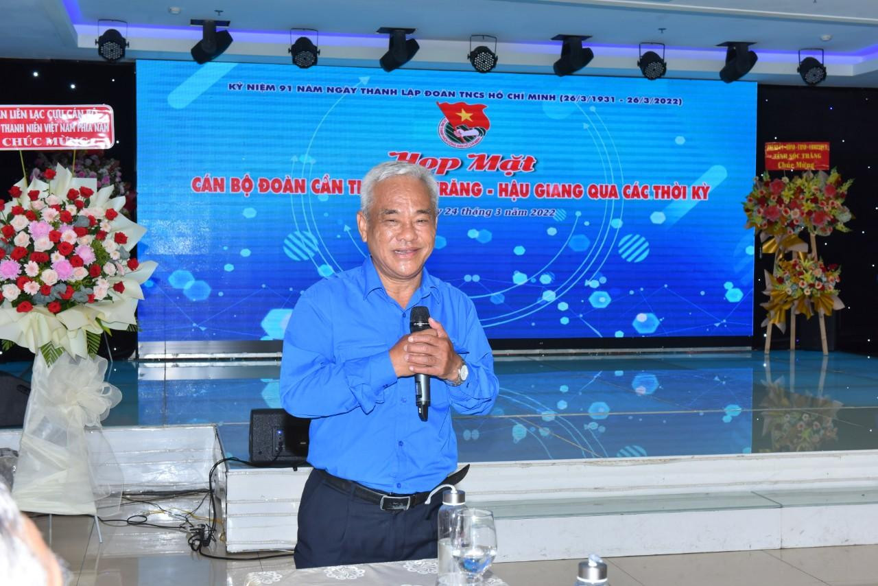 Cựu cán bộ Đoàn phát biểu