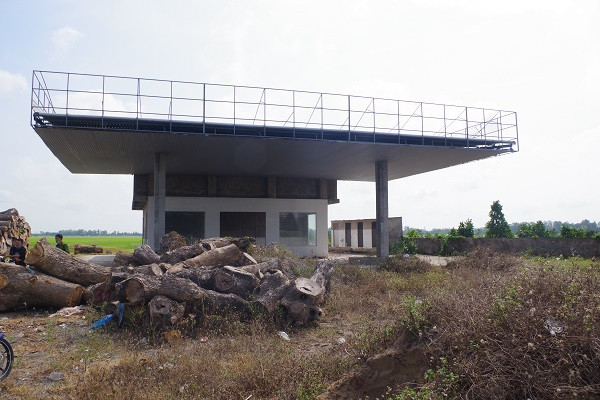 Hiện trường vụ án (Ảnh: Công an Đồng Tháp)