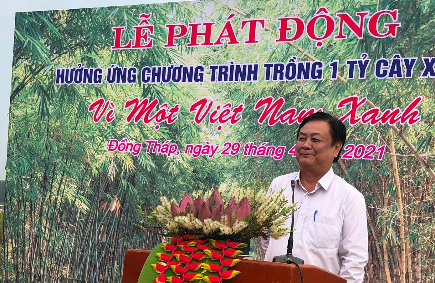 Bộ trưởng Bộ NN&PTNT Lê Minh Hoan phát biểu Bộ trưởng Bộ NN&PTNT Lê Minh Hoan phát biểu