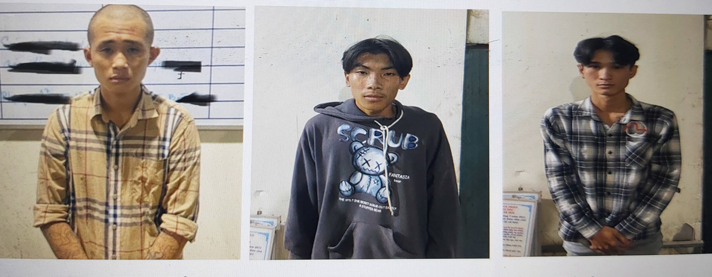 Các đối tượng từ trái sang: Kiệt, Toàn Em và Đan Trường.