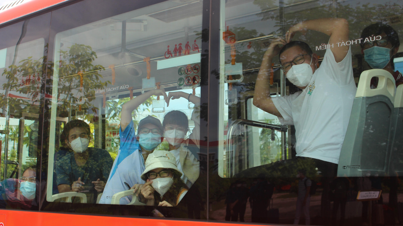 Sinh viên háo hức lên đường làm nhiệm vụ Sinh viên háo hức lên đường làm nhiệm vụ