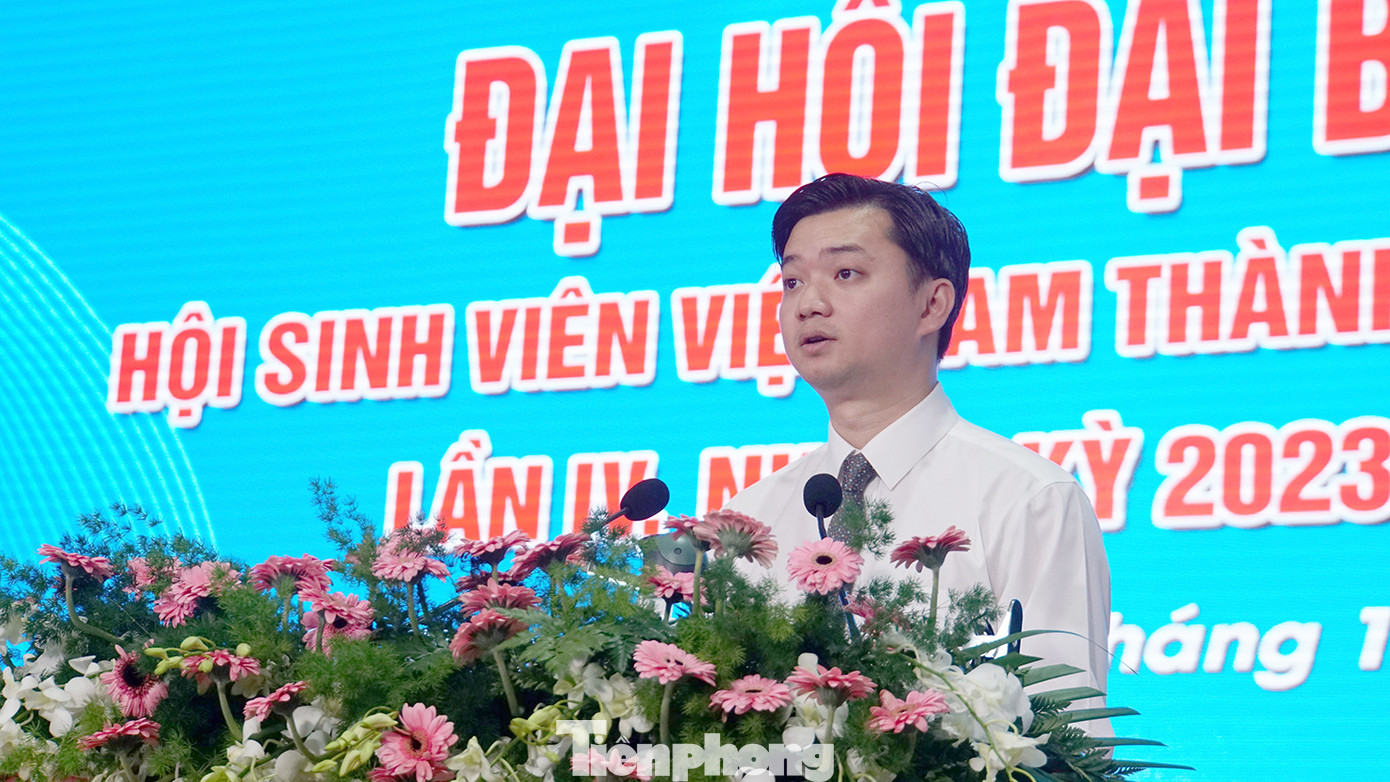 Anh Nguyễn Minh Triết phát biểu chỉ đạo Đại hội. Ảnh: Hòa Hội