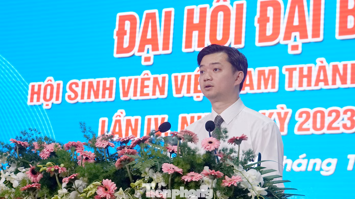 Anh Nguyễn Minh Triết phát biểu chỉ đạo Đại hội. Ảnh: Hòa Hội Anh Nguyễn Minh Triết phát biểu chỉ đạo Đại hội. Ảnh: Hòa Hội