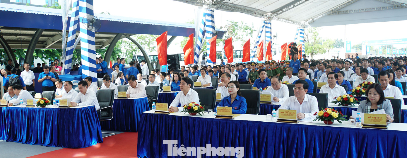 Quang cảnh đại biểu tham dự buổi lễ. Ảnh: Hòa Hội Quang cảnh đại biểu tham dự buổi lễ. Ảnh: Hòa Hội