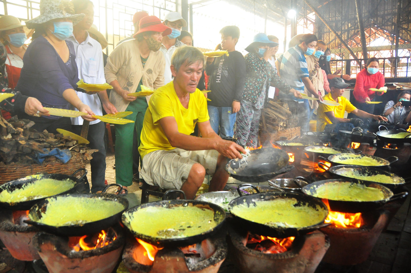 Ngày thường có từ 1.000 - 2.000 người đến thiền viện, còn vào dịp lễ, hay cuối tuần số lượng người có thể lên đến 5.000 -10.000 người.