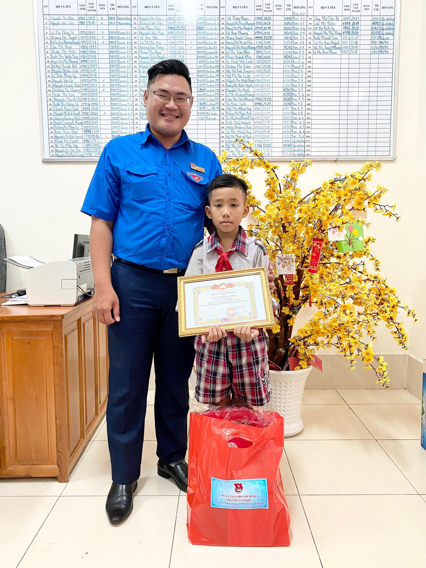 Biểu dương hành động đẹp của cậu Lê Thanh Huy Biểu dương hành động đẹp của cậu Lê Thanh Huy