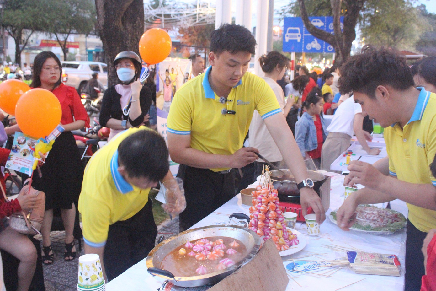 Hoạt động vui chơi, giải trí tại chương trình.