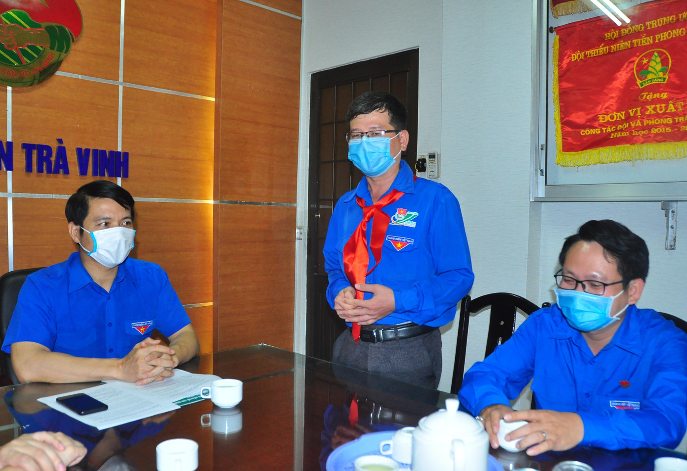 Thầy Huỳnh Huệ Minh bày tỏ cảm xúc