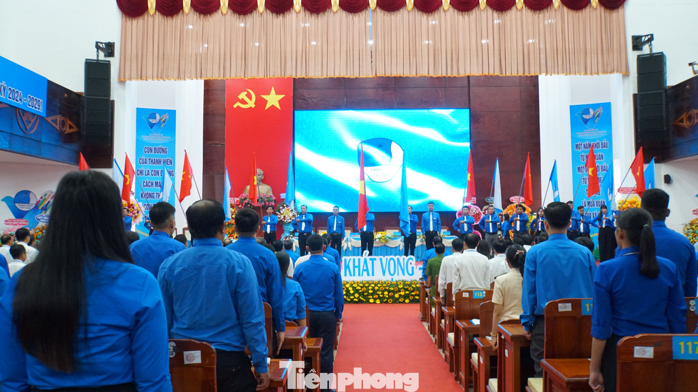 Nghi thức hát quốc ca, Hội ca. Ảnh: Hòa Hội