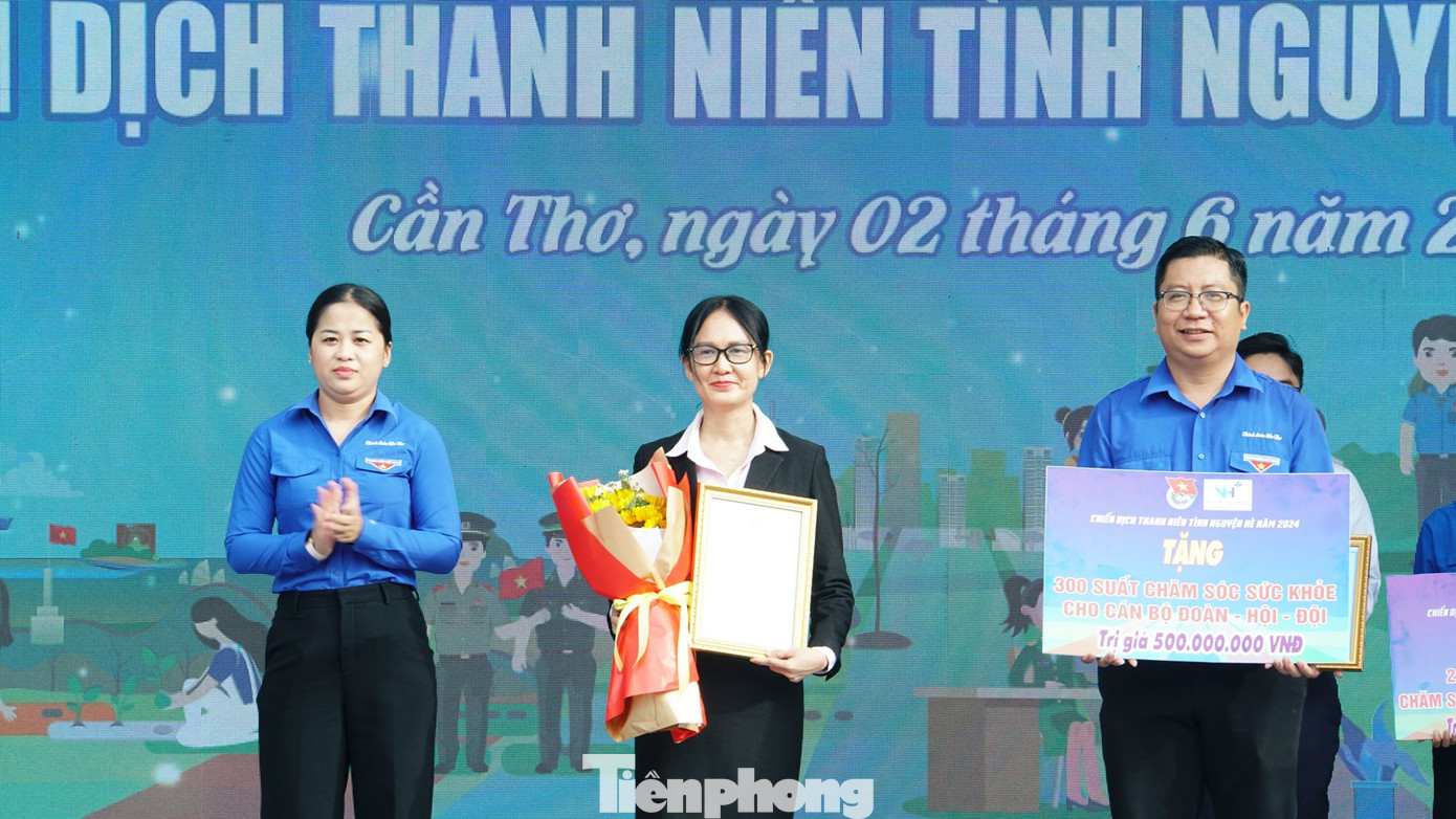 Thành Đoàn Cần Thơ ra quân chiến dịch thanh niên tình nguyện hè 2024. Ảnh: Hòa Hội Thành Đoàn Cần Thơ ra quân chiến dịch thanh niên tình nguyện hè 2024. Ảnh: Hòa Hội