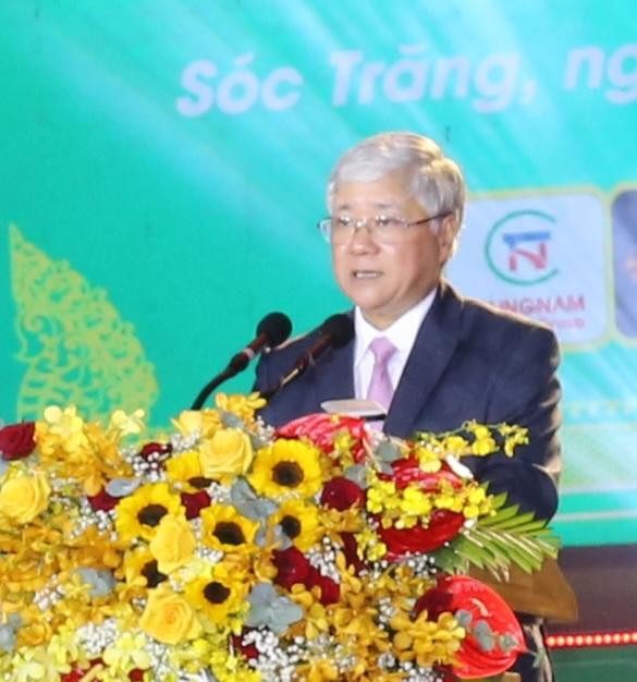 Ông Đỗ Văn Chiến, Chủ tịch Ủy ban Trung ương MTTQ Việt Nam phát biểu. Ông Đỗ Văn Chiến, Chủ tịch Ủy ban Trung ương MTTQ Việt Nam phát biểu.