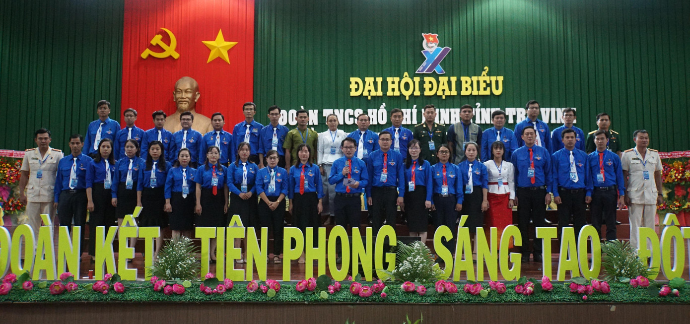 Ban Chấp hành Tỉnh Đoàn Trà Vinh nhiệm kỳ mới ra mắt Đại hội