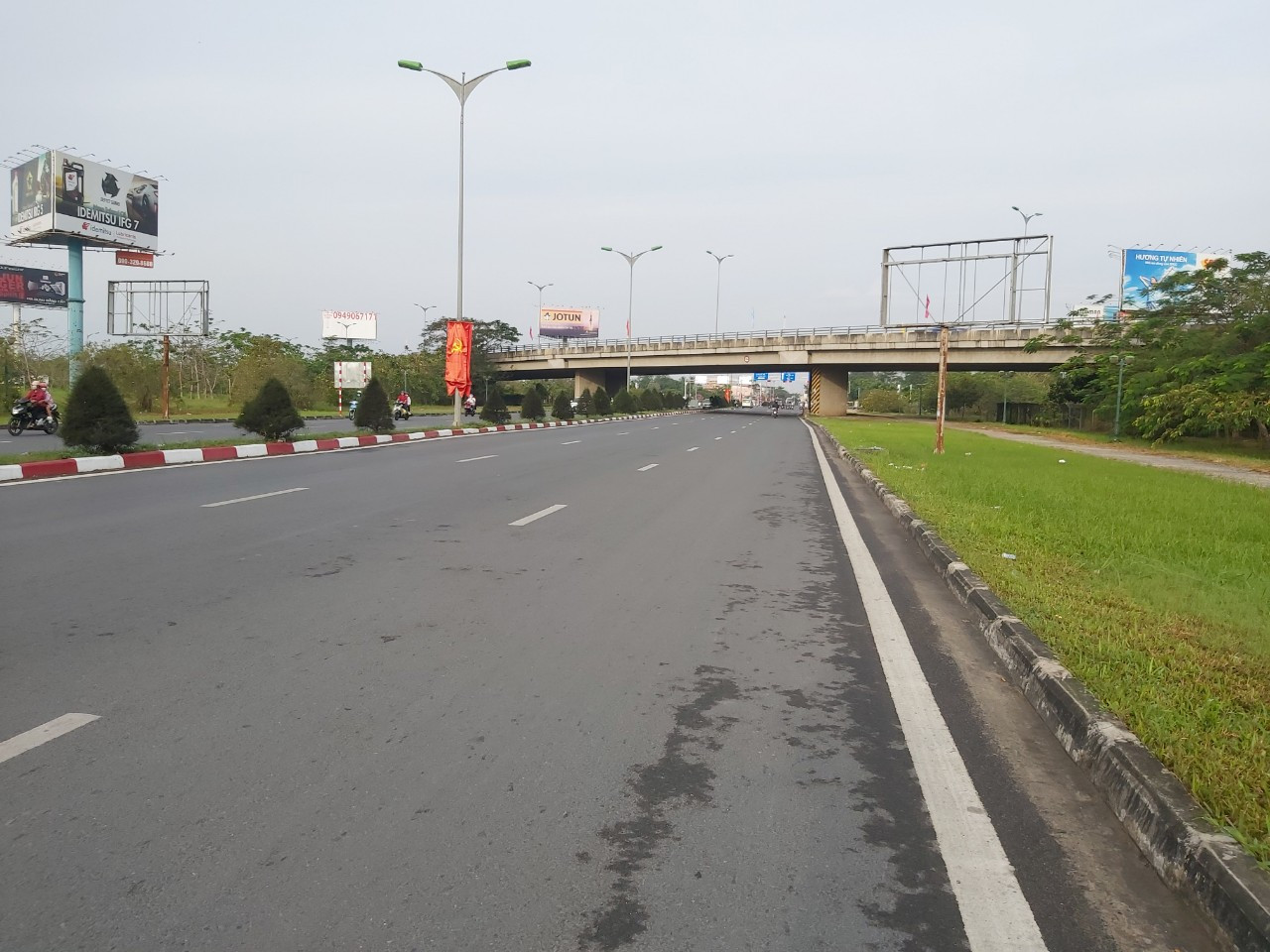 Nút giao IC3, ngay cầu vượt Cần Thơ.