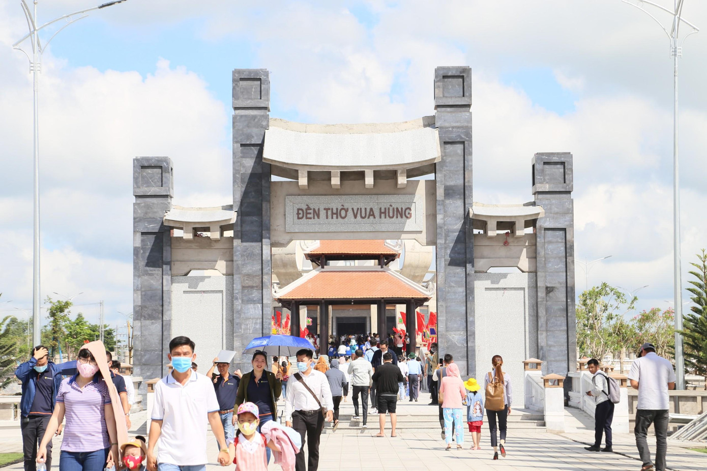 Đền thờ vua Hùng tại TP Cần Thơ