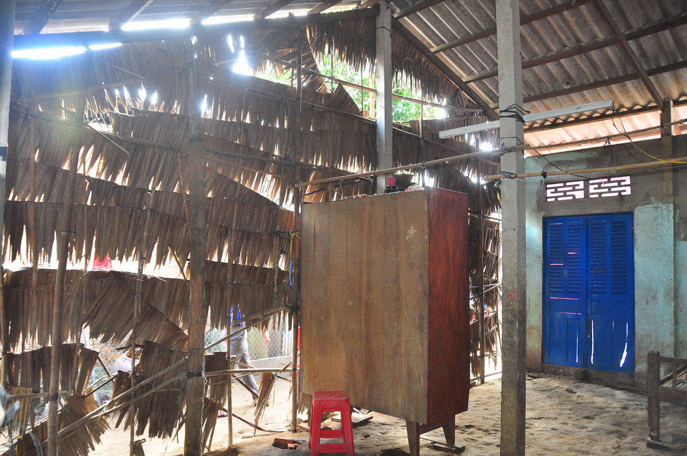 Căn nhà rách nát của em Thạch Thị Tiên