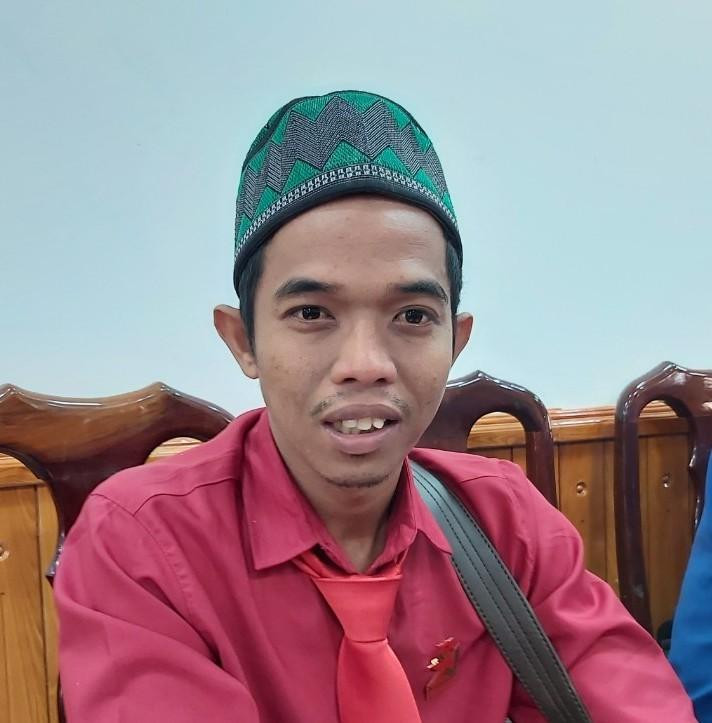 Anh Zac Ky Da (dân tộc Chăm) đoàn thị xã Tân Châu. Ảnh: Hòa Hội