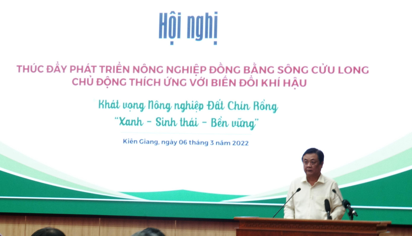 Bộ trưởng Bộ NN&PTNT Lê Minh Hoan phát biểu Bộ trưởng Bộ NN&PTNT Lê Minh Hoan phát biểu