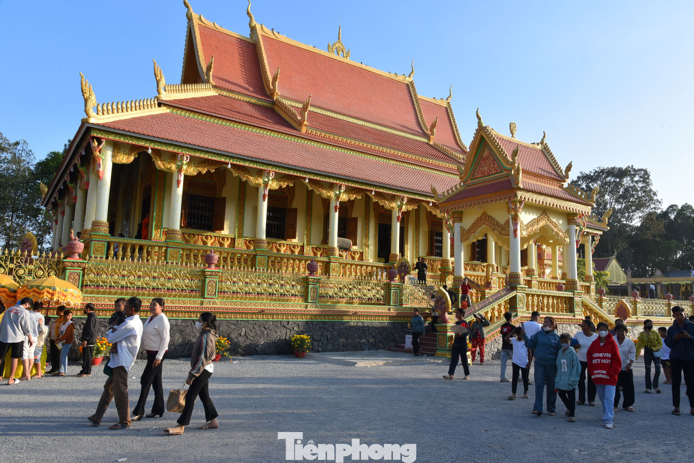 Chùa Chông Prây hơn 150 năm tuổi tại Trà Vinh. Ảnh: Hòa Hội. Chùa Chông Prây hơn 150 năm tuổi tại Trà Vinh. Ảnh: Hòa Hội.